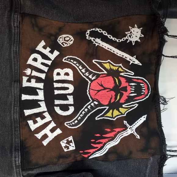 Stranger Things Hellfire Club Jacket - Picture 2 of 4